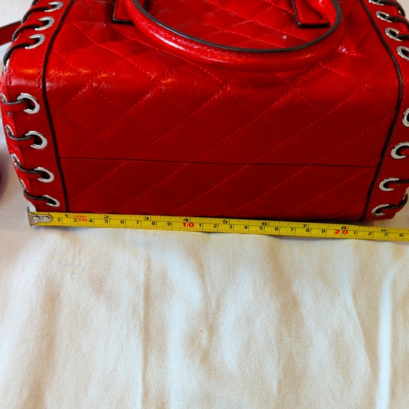 MICHAEL Michael Kors Red Quilted Speedy Bag - Picture 6 of 7